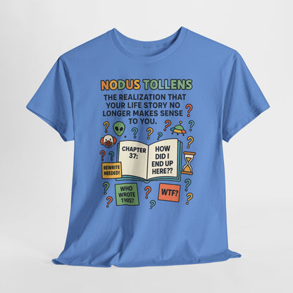 Nodus Tollens Women's Tee, Latin Words, Moods & Modes, Self-Awareness, Personal Development, Funny Existential Graphic Tee, Book Lover Gift