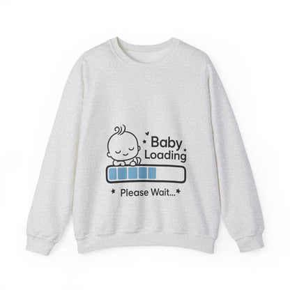 Baby Loading Maternity Sweatshirt, Pregnancy Announcement Shirt, Mom To Be Gift, Expecting Baby Gift, Pregnancy Reveal Top, Baby Shower Gift