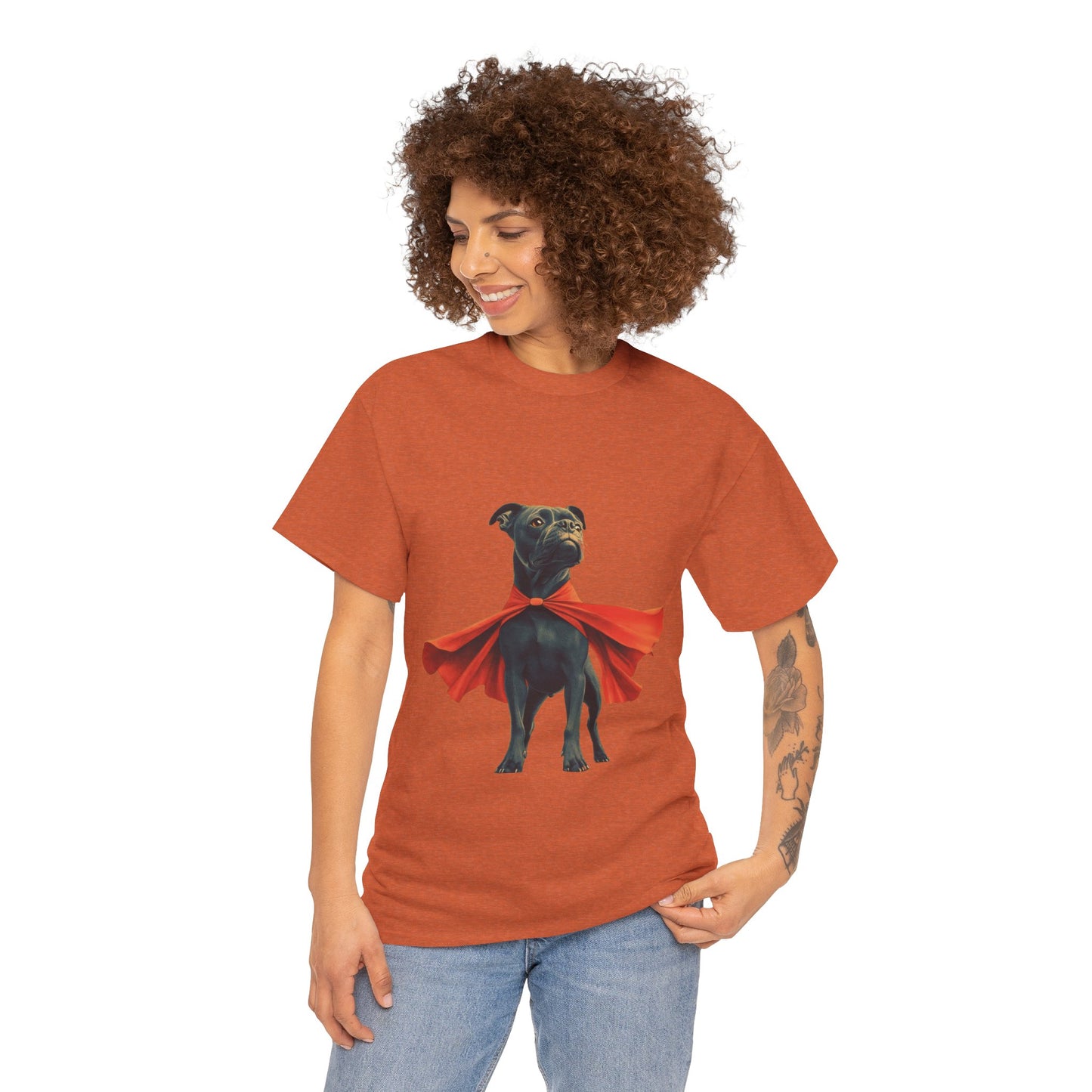Superhero Dog Tee - Playful Pet Shirt, Gift for Dog Lovers, Fun Casual Wear, Perfect for Birthdays