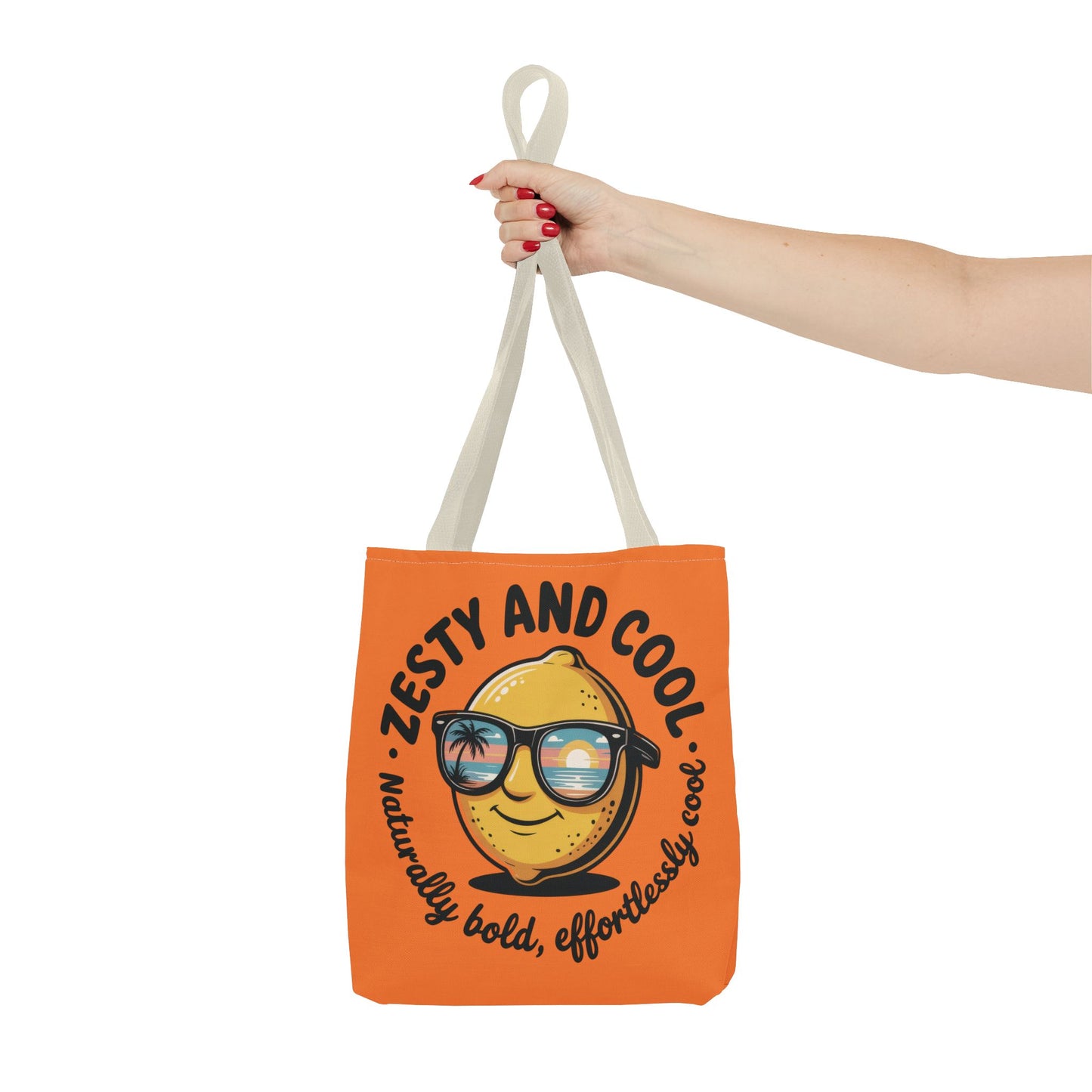 Zesty Lemon Tote Bag - Fun & Bold Carry-All for Everyday Use, Summer, Beach Days, Gifts, Eco-Friendly Shopping, Large Tote Bag
