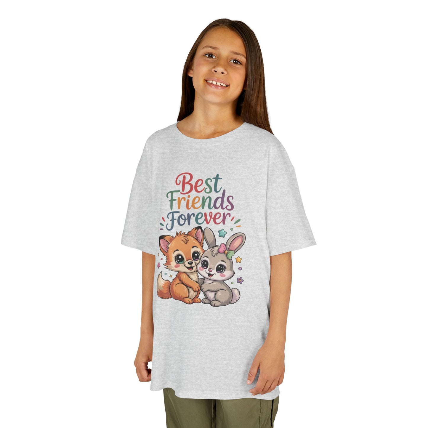 Kids Animal Friends Tee - Best Friends Forever Shirt, Gift for Kids, Toddler T-Shirt, Cute Animal Design, Birthday Gift, Summer Wear