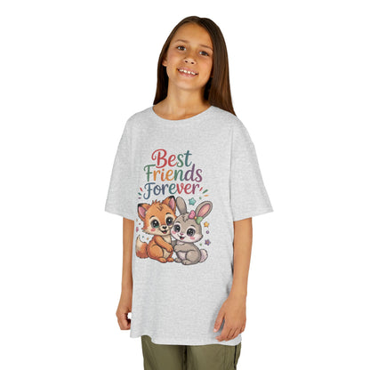 Kids Animal Friends Tee - Best Friends Forever Shirt, Gift for Kids, Toddler T-Shirt, Cute Animal Design, Birthday Gift, Summer Wear