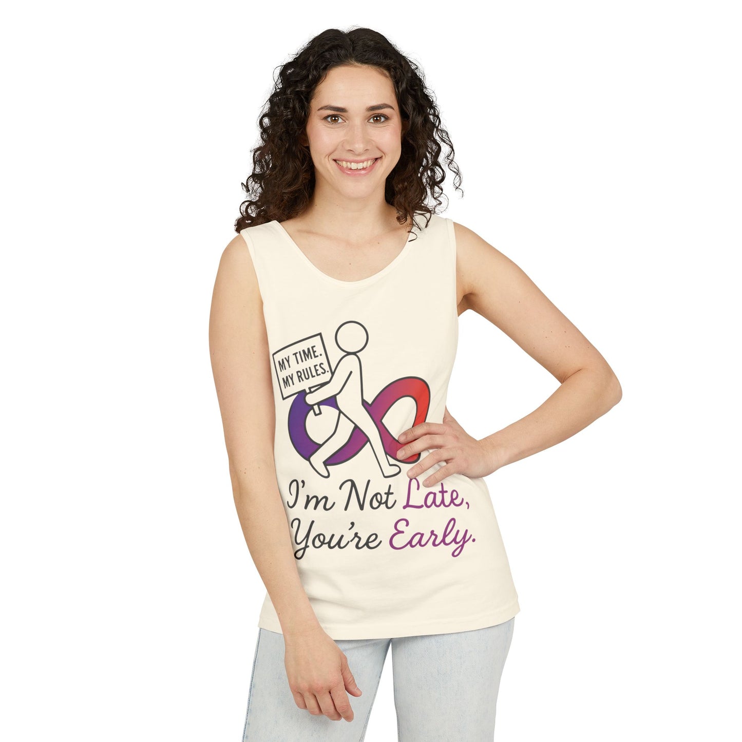 My Time My Rules Womens Tank Top, Funny T-Shirt, Casual Wear, women empowerment tee, confident woman shirt, self love t shirt