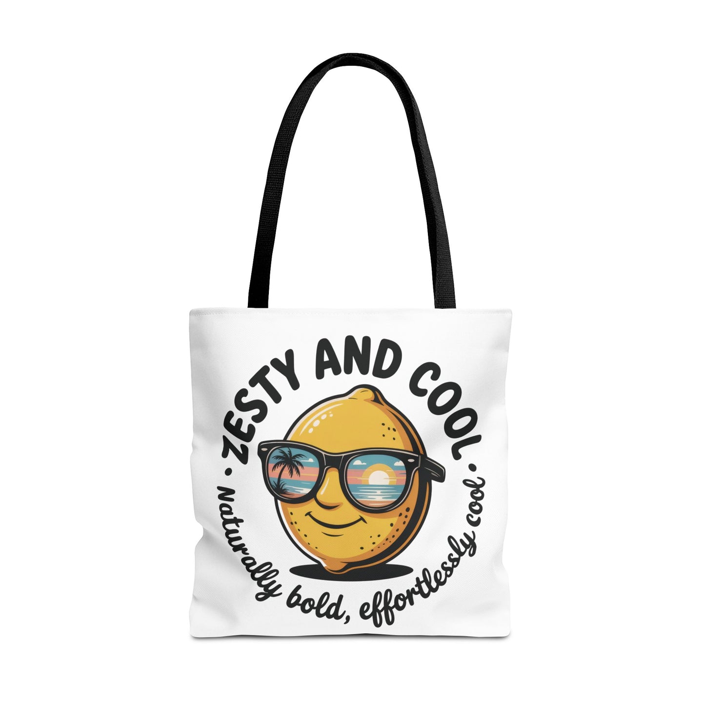 Zesty Lemon Tote Bag - Fun & Bold Carry-All for Everyday Use, Summer, Beach Days, Gifts, Eco-Friendly Shopping, Large Tote Bag