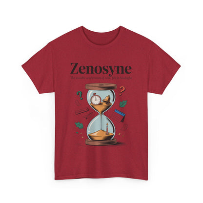 Zenosyne Unisex Heavy Cotton Tee, Aesthetic Word Tee, existential tee, Emotional Word Tee, Moody Graphic Tee, Philosophical Tee