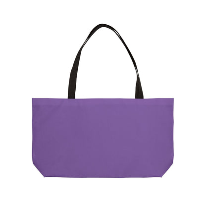 Lavender Bicycle Weekender Tote Bag, Relaxed, Stylish Beach Bag, Travel Accessory, Gift for Her, Summer Outing Essential