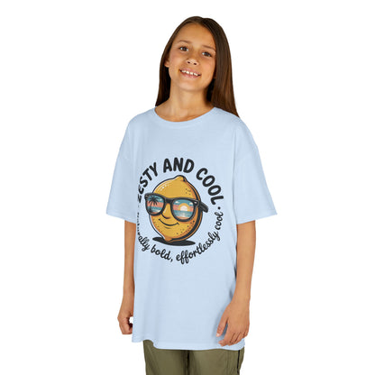 Zesty and Cool Kids Tee, Fun Summer Shirt, Birthday Gift for Kids, Playful Graphic Tee, Cool Kids Apparel, Fruit Tee for Boys and Girls