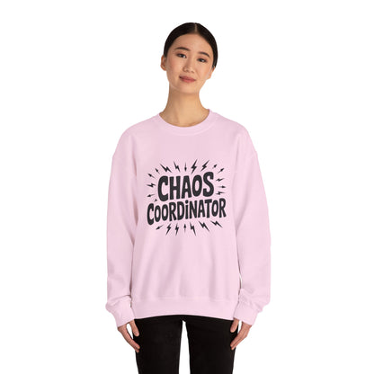 Chaos Coordinator Sweatshirt, Funny Gift for Moms, Mother's Day Gift, TeacherSweatshirt, Casual Graphic Tee, Women's Gift Idea