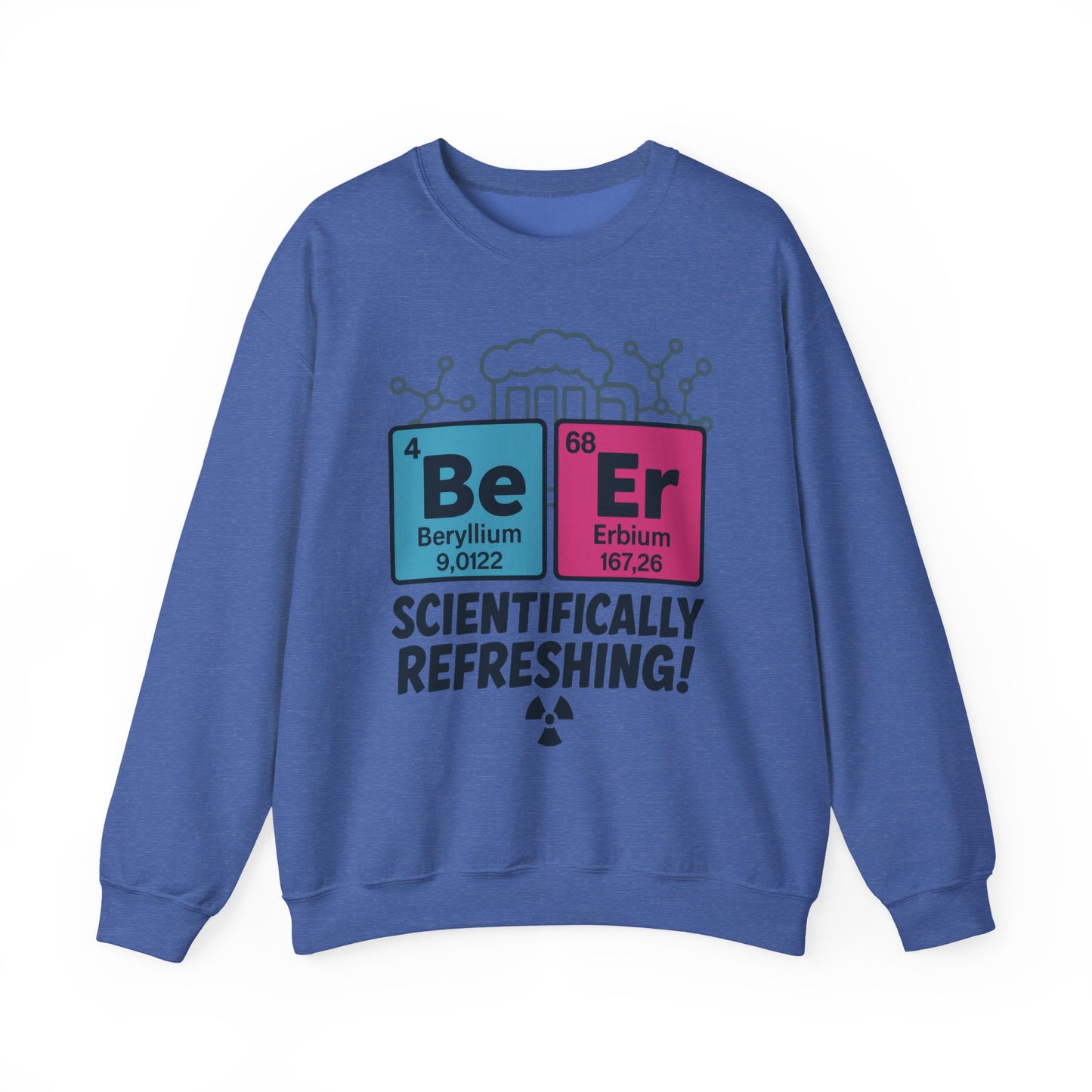 Scientifically Refreshing Beer Mens Sweatshirt, Gift for Beer Lovers, Science-Inspired Apparel, Perfect for Parties and Gatherings