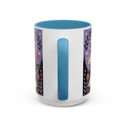 Under the Moonlight I Bloom Mug, Witchy Moon Magic Coffee Cup, Feminine Mystic Gift for Spiritual, Self Growth Lovers, Coffee Mug (11, 15oz)