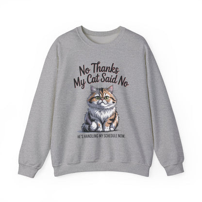 Funny Cat Crewneck Sweatshirt - Ideal Gift for Cat Lovers, Cozy Animal Sweater, Novelty Pet Lover Gift, Cute Cat-Themed Apparel, [...]