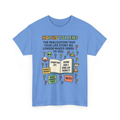 Nodus Tollens Women's Tee, Latin Words, Moods & Modes, Self-Awareness, Personal Development, Funny Existential Graphic Tee, Book Lover Gift