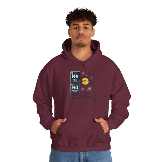 Nerd Science Hoodie for Men, Funny Science Sweatshirt, Periodic Table Hoodie, Geeky Gift, Perfect for Holidays & Science Lovers