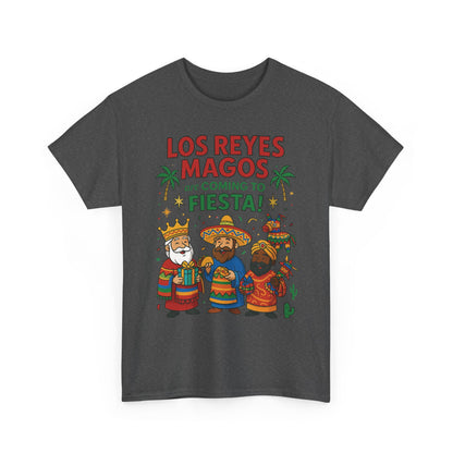 Los Reyes Magos Are Coming to Fiesta!, Funny Three Kings Day Shirt, Día de los Reyes Magos T-Shirt for Christmas Fiesta Lovers