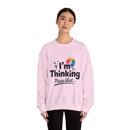 Playful Thinking Womens Sweatshirt, Thoughtful Gift, Geeky Gift for Introverts, Programmers, Designers, , Comfy Crewneck for Creative Minds