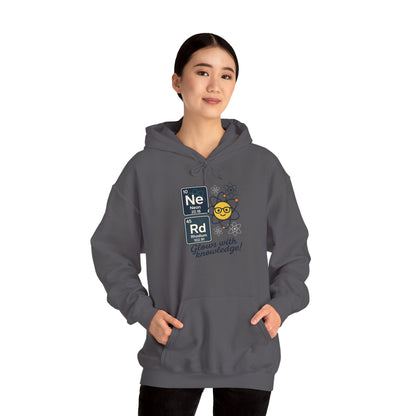 Nerd Hoodie for Women, Science Sweatshirt, Periodic Table Hoodie, STEM Gift for Her, Geek Gift, Science Lover Gift, College Student Clothing