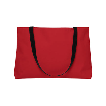 Fiery Weekender Tote Bag, Motivational Tote, Beach Bag, Travel Organizer, Gift for Adventurers, Stylish Daily Use