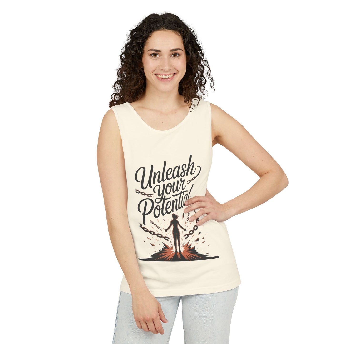 Unleash Your Potential Womens Tank Top, Motivational Athletic Gear, Womens Workout Clothing, Inspirational Summer Outfit, Fitness Gift, [...]