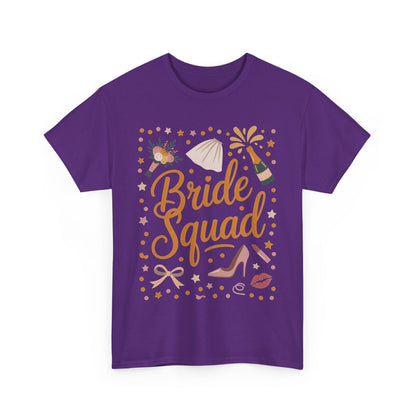 Bride Squad Shirt, Bachelorette Party T-Shirt, Bridesmaid Wedding Tee, Hen Party Matching Shirts, Bridal Shower, Gift for Bridesmaids