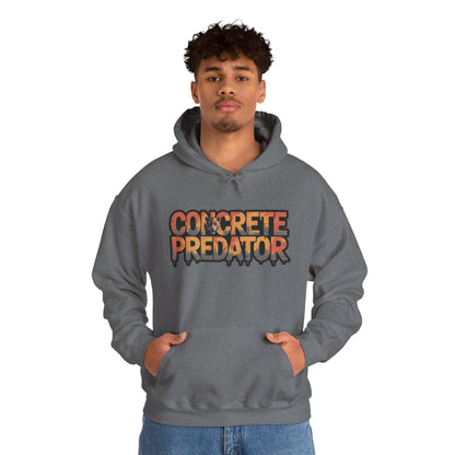 Mens Heavy Blend™ Hooded Sweatshirt, Concrete Predator Panther Hoodie Mens Urban Streetwear