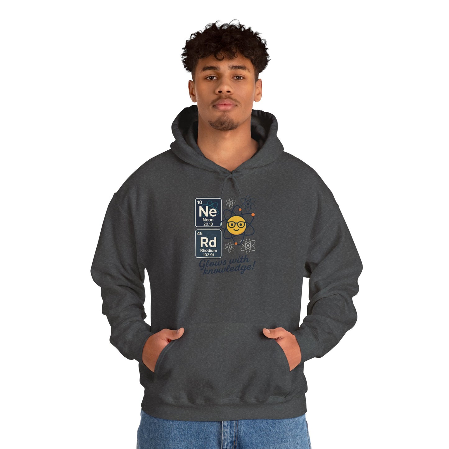 Nerd Science Hoodie for Men, Funny Science Sweatshirt, Periodic Table Hoodie, Geeky Gift, Perfect for Holidays & Science Lovers