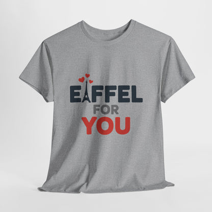 Eiffel For You Romantic Paris Graphic Womens T-Shirt, Eiffel Shirt