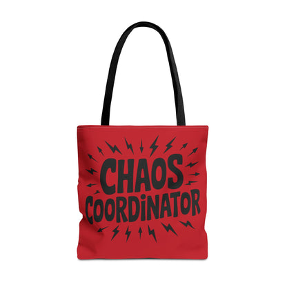 Chaos Coordinator Tote Bag, Fun Carryall for Busy Moms, Students, or Event Planners, Perfect Gift, Beach Weekender Bag,  Large Tote Bag