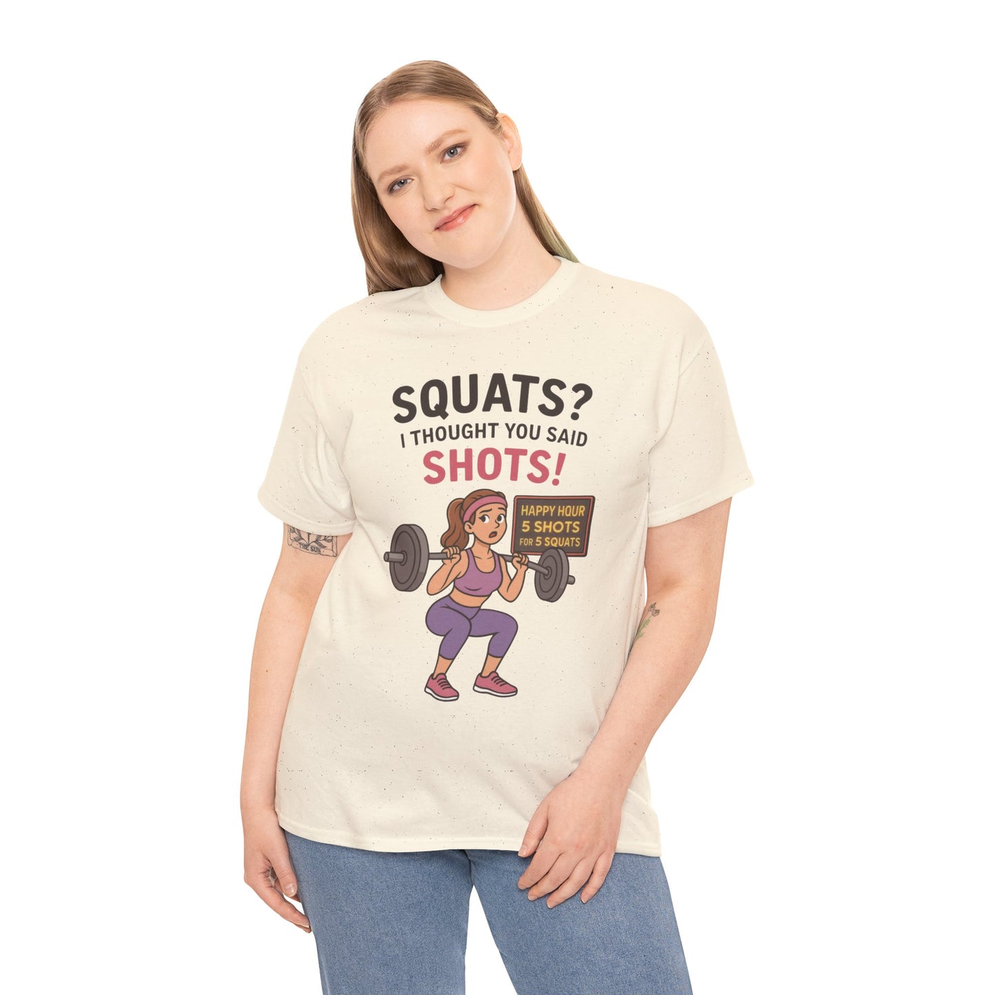 Funny Gym T-Shirt for Women, Workout Humor Tee for Fitness Lovers, , Gift for Gym Lovers, Activewear, Workout Gear