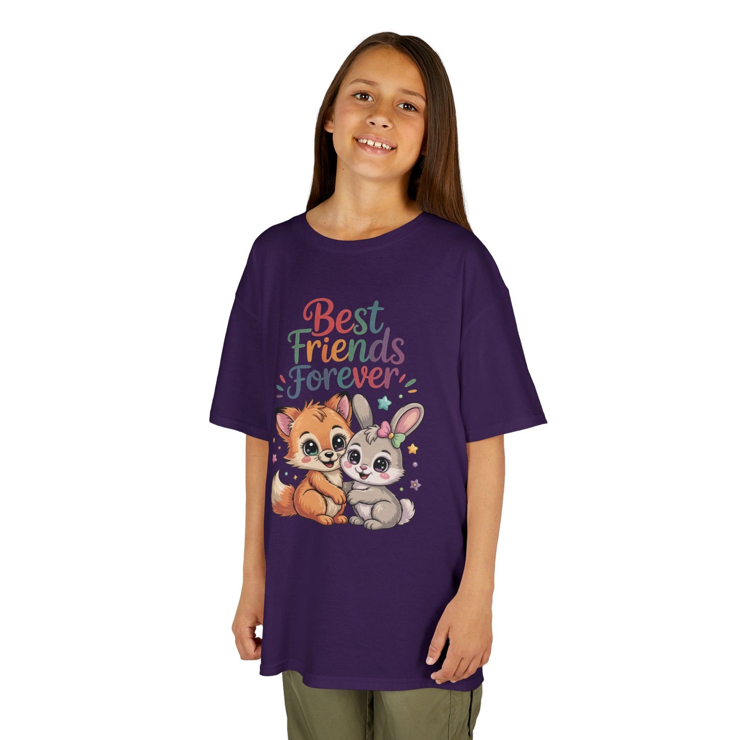 Kids Animal Friends Tee - Best Friends Forever Shirt, Gift for Kids, Toddler T-Shirt, Cute Animal Design, Birthday Gift, Summer Wear