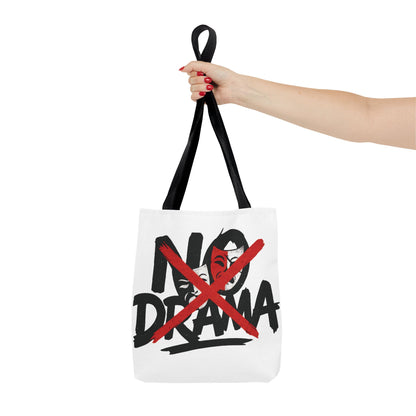 No Drama Tote Bag, Stylish Canvas Bag for Everyday Use, Perfect Gift for Friends, Beach Days, Shopping, and Travel, Large Tote Bag