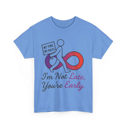 My Time My Rules Women's Heavy Cotton Tee, Funny T-Shirt, Casual Wear, women empowerment tee, confident woman shirt, self love t shirt