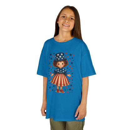 Patriotic Kids Tee, Independence Day, 4th of July, Memorial Day, Kids Party, Casual Wear