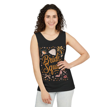 Bride Squad  Tank Top, Bachelorette Party T-Shirt, Bridesmaid Wedding Tee, Hen Party Matching Shirts, Bridal Shower, Gift for Bridesmaids