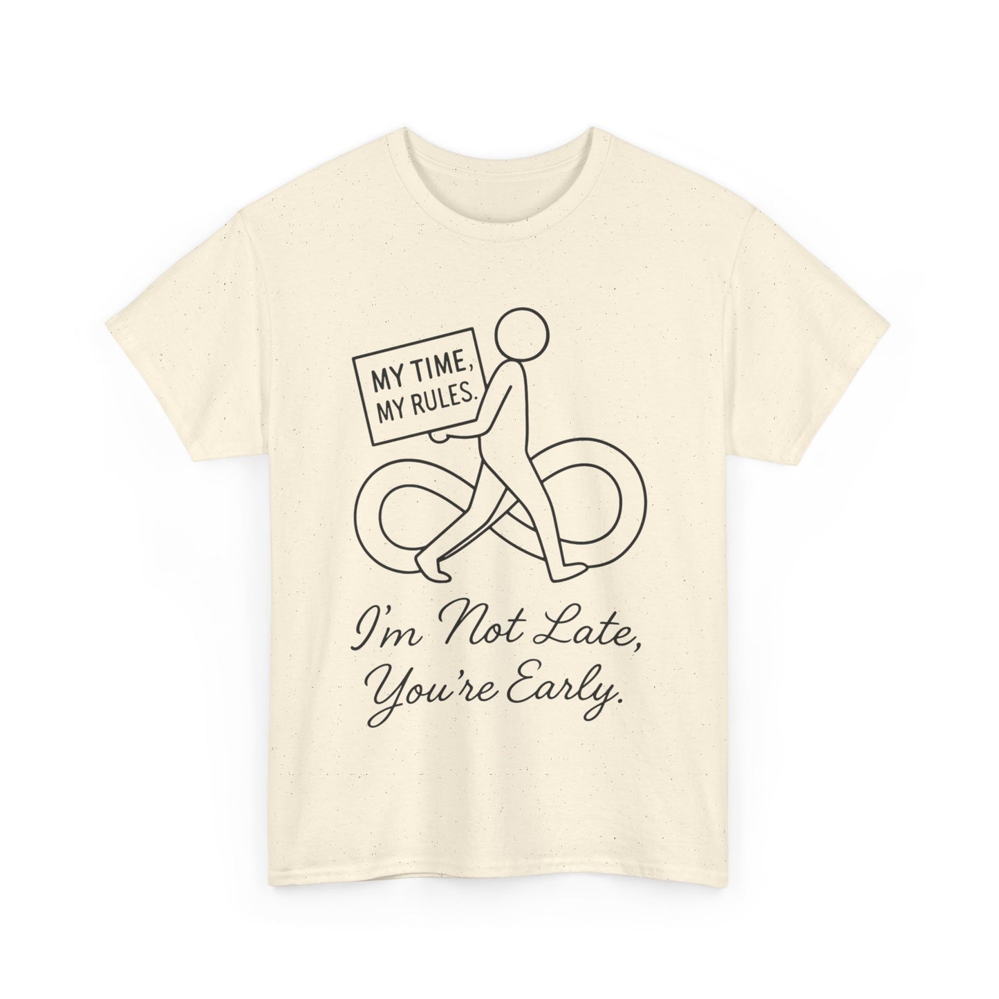My Time My Rules Women's Heavy Cotton Tee, Funny T-Shirt, Casual Wear, women empowerment tee, confident woman shirt, self love t shirt