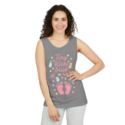 Maternity Tank Top Pregnancy Announcement Shirt, Cute Mom To Be Gift, Expecting Baby Gift, Pregnancy Reveal Top, Baby Shower Shirt