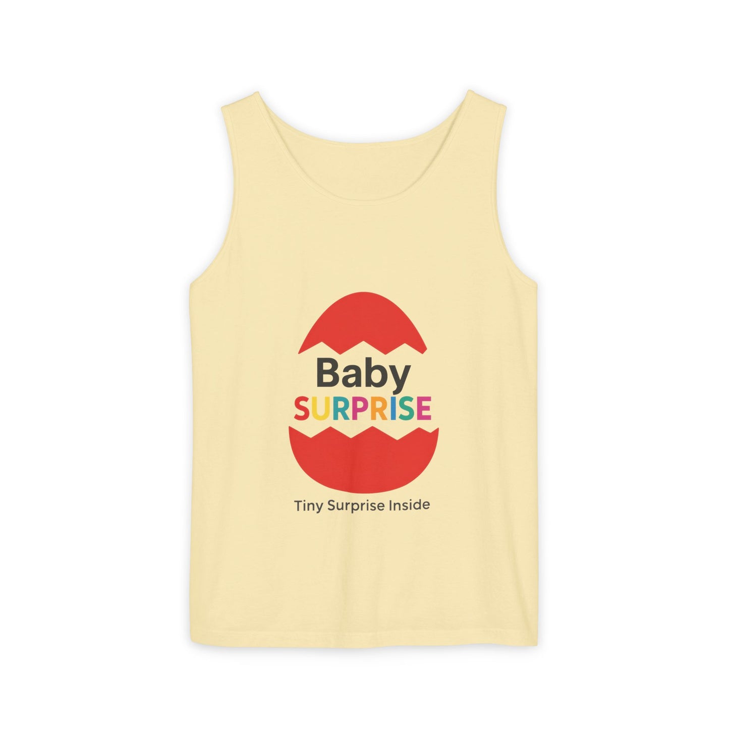 Baby Surprise Maternity Tank Top, Pregnancy Announcement Tank, Mom To Be Gift, Expecting Baby Reveal Top, Baby Shower Gift,Gender Reveal Tee