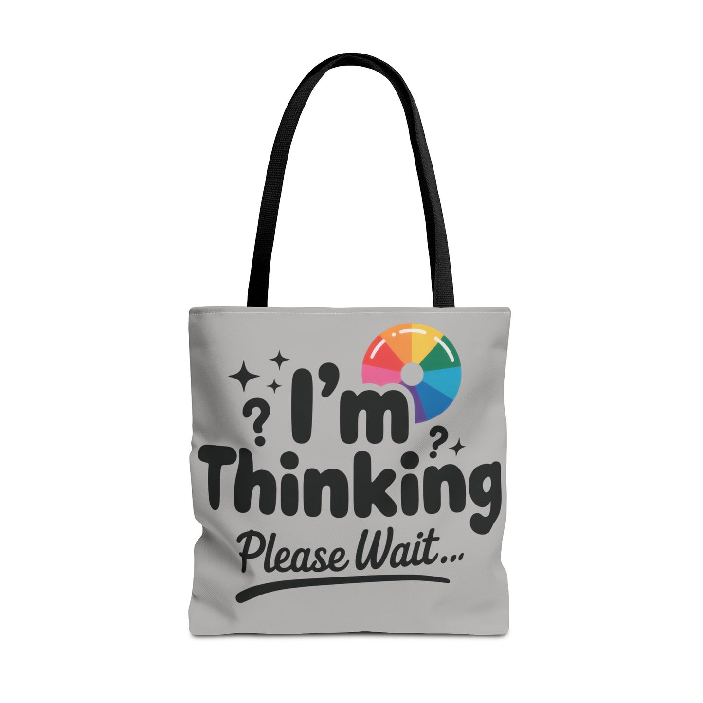 Whimsical Thinking Tote Bag, Funny Gift, Carry-All for Daily Use, Ideal for Birthdays and Graduations, Work or School Tote for Women and Men