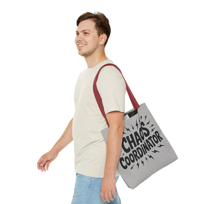 Chaos Coordinator Tote Bag, Fun Carryall for Busy Moms, Students, or Event Planners, Perfect Gift, Beach Weekender Bag,  Large Tote Bag