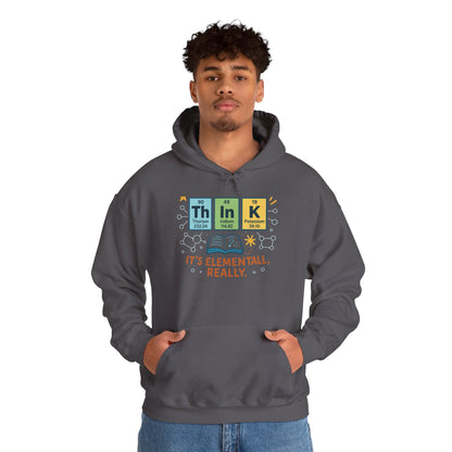 Science Hoodie for Men, Funny Nerd Hoodie, Element of Humor Sweatshirt, Science Lover Gift for Him, Chemistry Lover Gift
