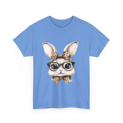 Cool Bunny Sunglasses Tee, Cute Rabbit Shirt, Animal Lover Gift, Spring Fashion, Unisex Graphic T-Shirt