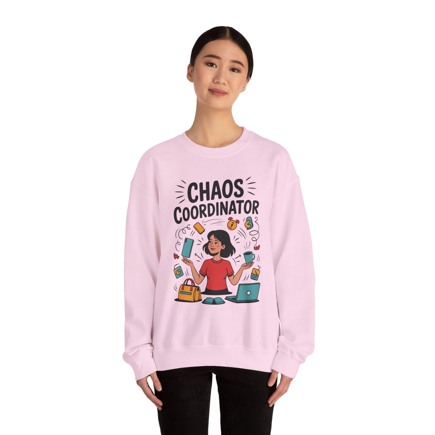 Chaos Coordinator Sweatshirt, Funny Mom Life Sweatshirt ,Gift for Busy Moms, Multitasking Mom Gift, Mom Life Sweatshirt, Mother's Day Gift