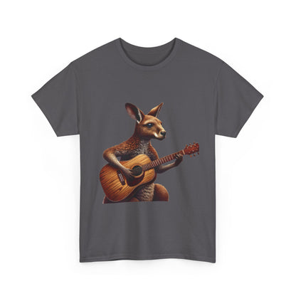 Funny Kangaroo Playing Guitar T-Shirt, Cute Animal Music Lover Shirt,  Aussie Wildlife Gift Idea, Music Lovers, Animal Tee, Fun Gift