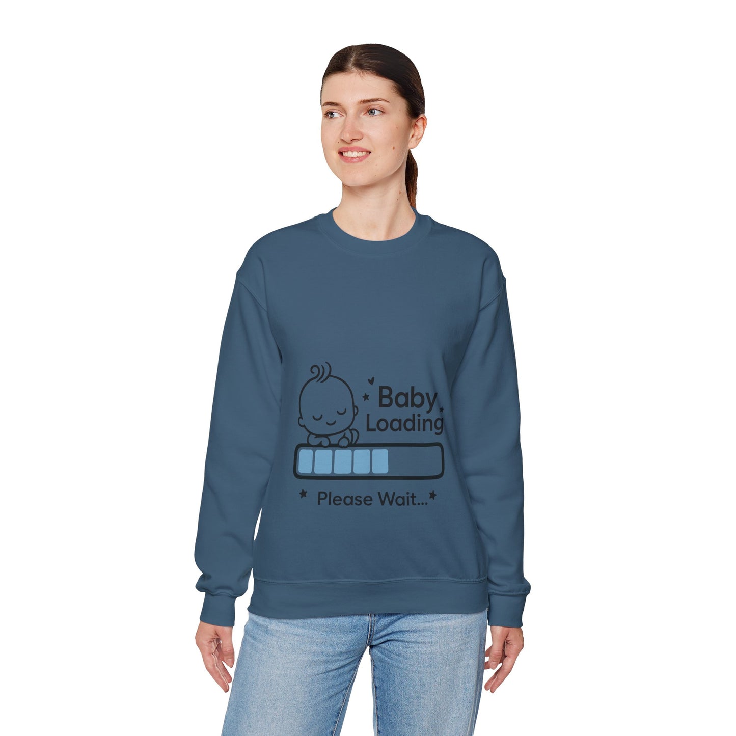 Baby Loading Maternity Sweatshirt, Pregnancy Announcement Shirt, Mom To Be Gift, Expecting Baby Gift, Pregnancy Reveal Top, Baby Shower Gift