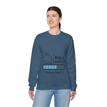 Baby Loading Maternity Sweatshirt, Pregnancy Announcement Shirt, Mom To Be Gift, Expecting Baby Gift, Pregnancy Reveal Top, Baby Shower Gift