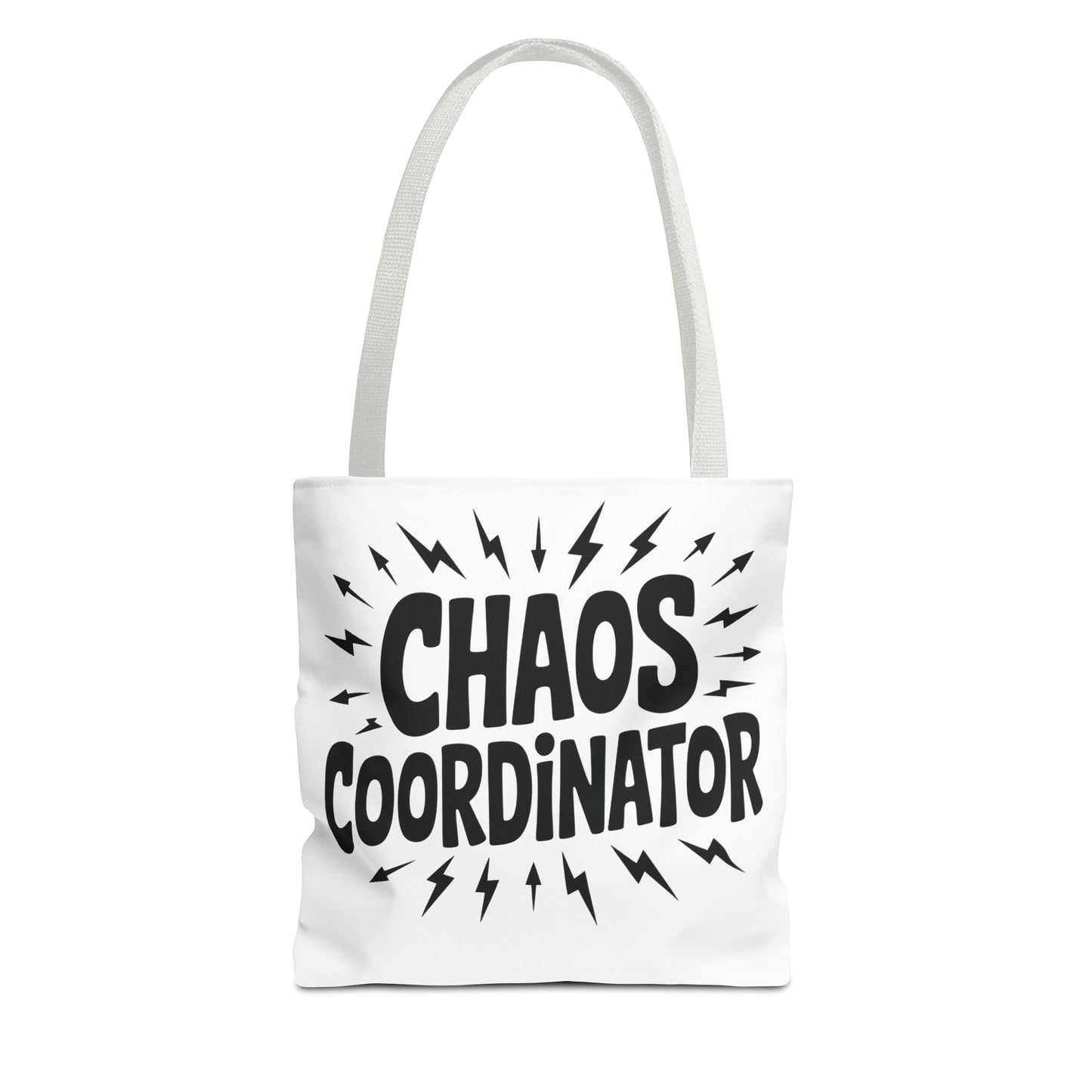 Chaos Coordinator Tote Bag, Fun Carryall for Busy Moms, Students, or Event Planners, Perfect Gift, Beach Weekender Bag,  Large Tote Bag