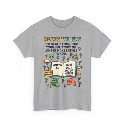 Nodus Tollens Women's Tee, Latin Words, Moods & Modes, Self-Awareness, Personal Development, Funny Existential Graphic Tee, Book Lover Gift