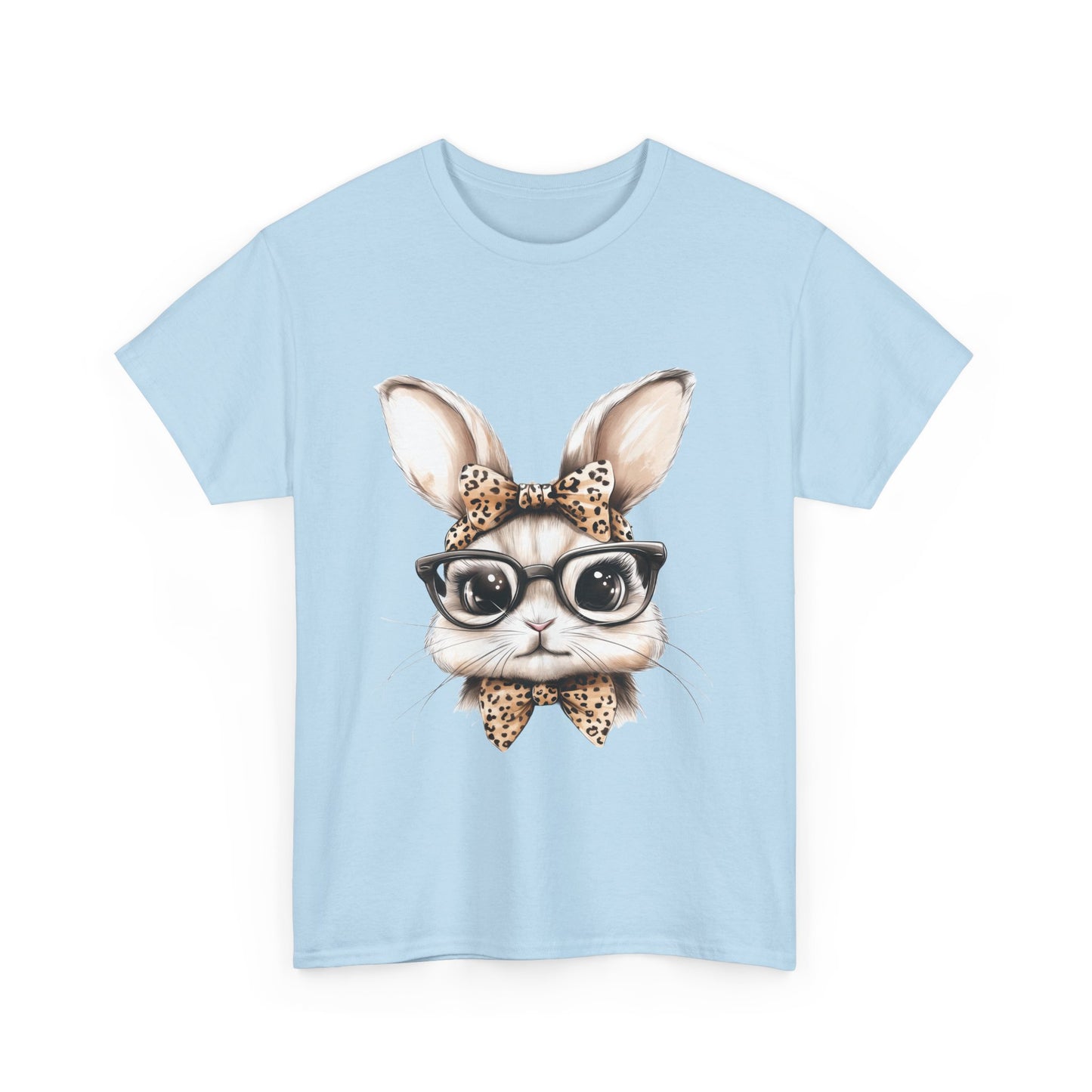 Cool Bunny Sunglasses Tee, Cute Rabbit Shirt, Animal Lover Gift, Spring Fashion, Unisex Graphic T-Shirt