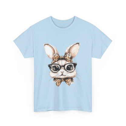 Cool Bunny Sunglasses Tee, Cute Rabbit Shirt, Animal Lover Gift, Spring Fashion, Unisex Graphic T-Shirt
