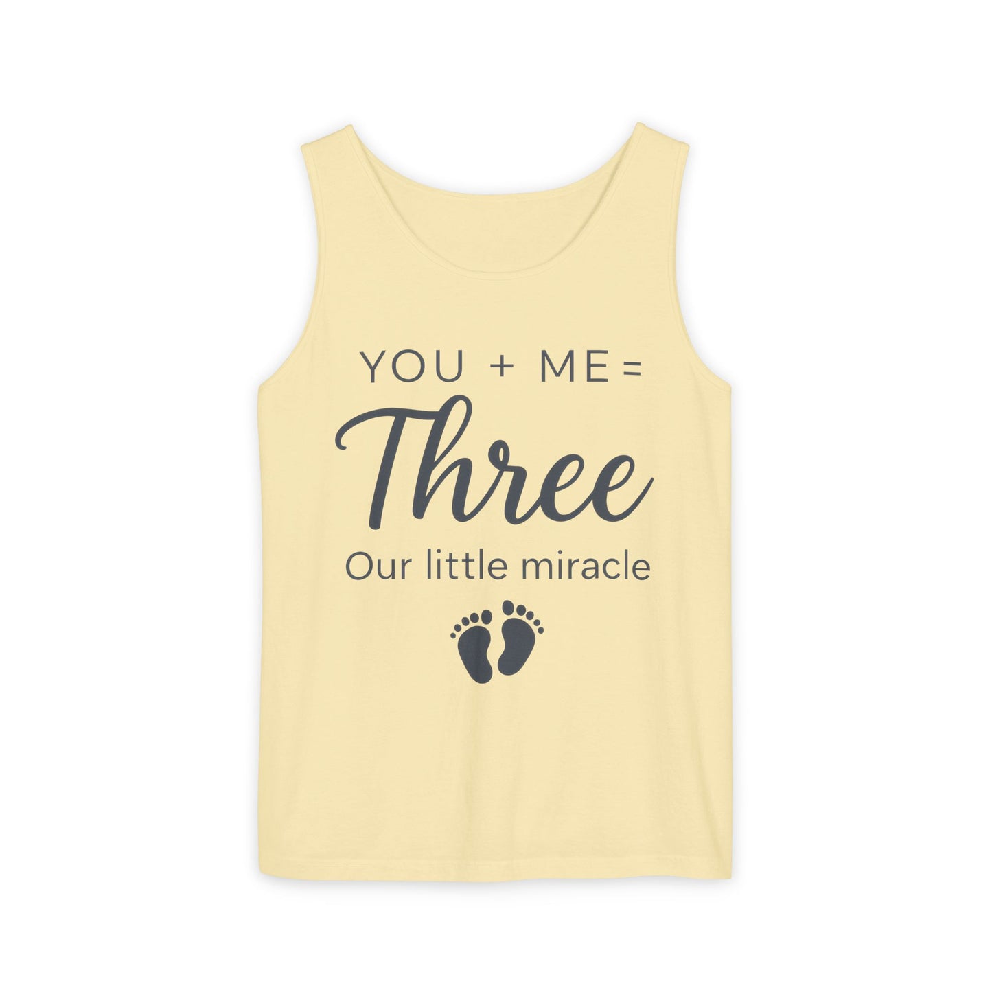 Maternity Tank Top, Cute Pregnancy Announcement Tank, Our Little Miracle Expecting Mom Gift, Baby Reveal Tee, Baby Showers Gift