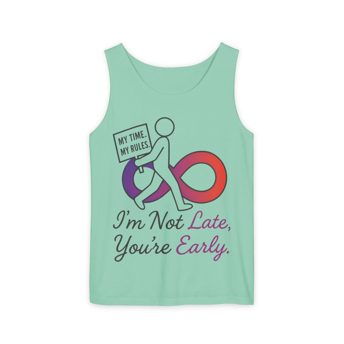My Time My Rules Womens Tank Top, Funny T-Shirt, Casual Wear, women empowerment tee, confident woman shirt, self love t shirt